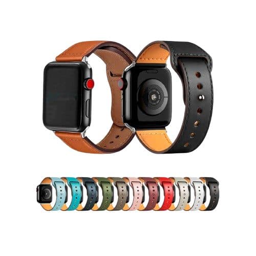 Pulseira Watch Couro 38 Colorido