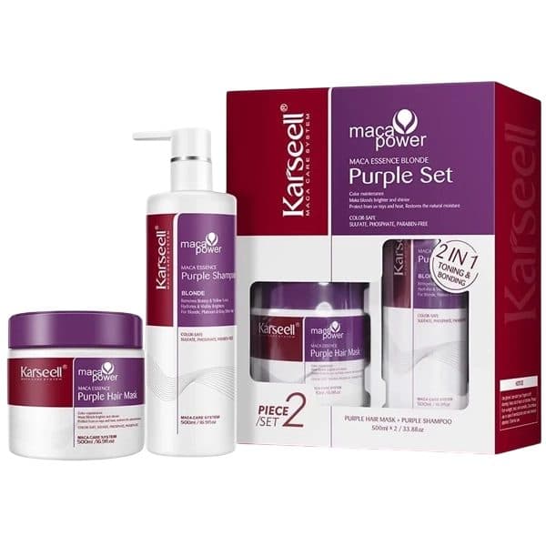 Kit Karseell Maca Power Essence Purple Sh 500ML