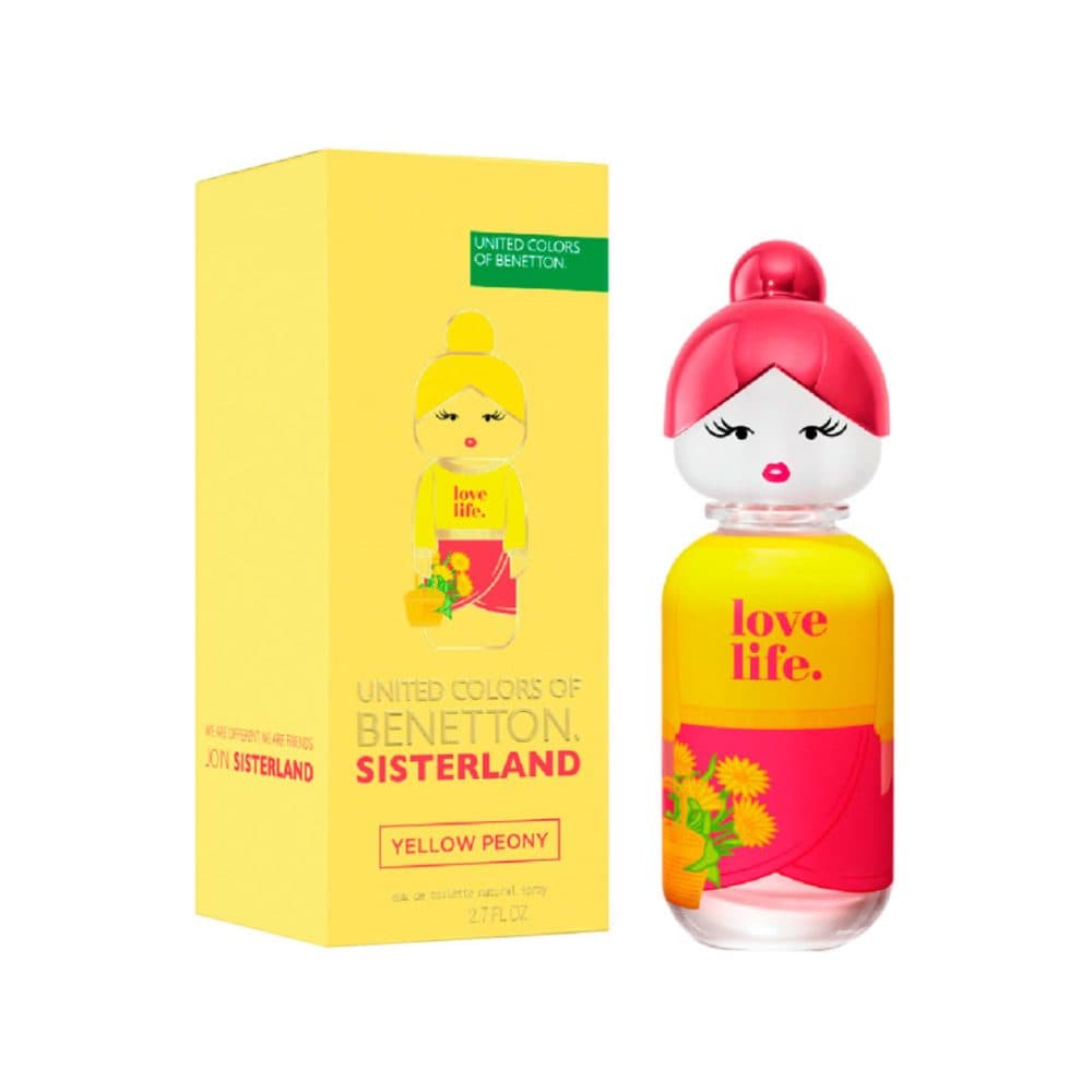Benetton Sisterland Yellow Peony 80ML EDT