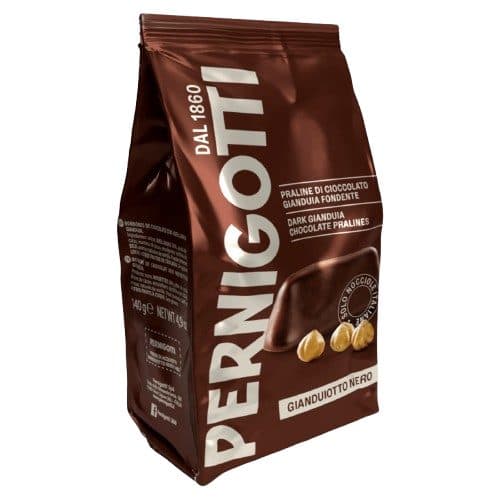 Bombom Praline Pernigotti Gianduiotto Nero 140G