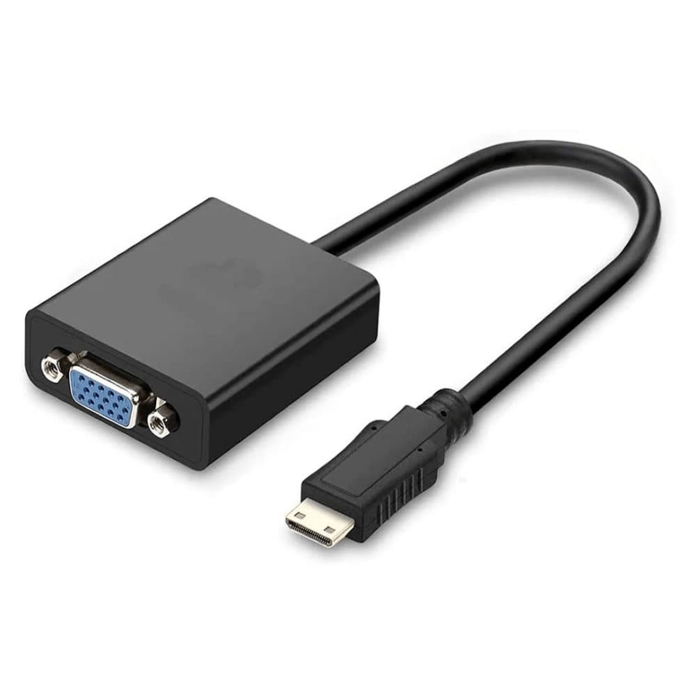 Conversor Mini Hdmi Para Vga Microfins