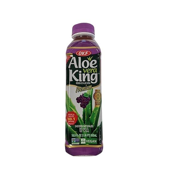 Beb Suco Okf Aloe Vera King Grape 500ML