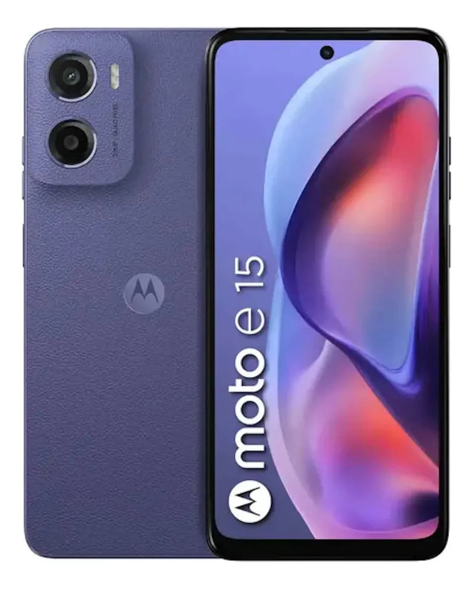 Motorola E15 Fresh Lavander Fonte 64GB