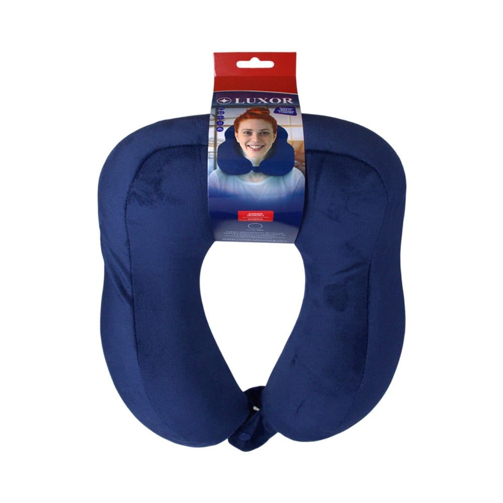 Travesseiro De Viagem Lx R01 Navy