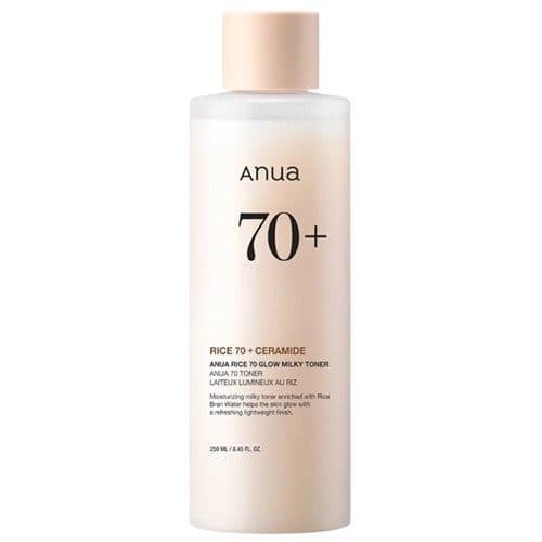Tonico Facial Anua Rice 70 Ceramide Glow Milky 70 250ML