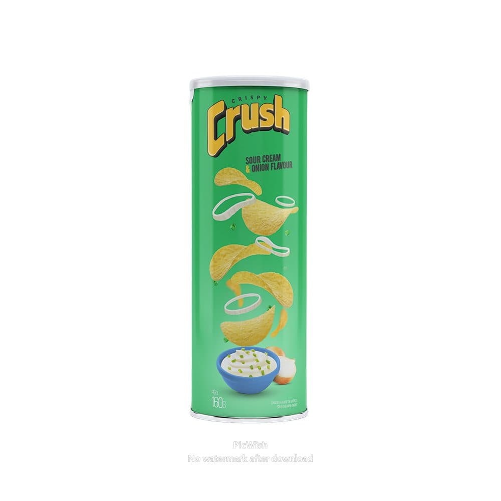 Batata Crispy Crush Sour Cream Onion Flavour 100G