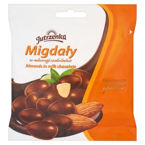 Jutrzenka Migdaly Milk Chocolate Coated Almonds