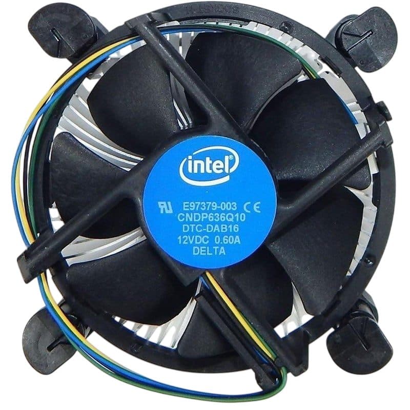 Intel Cooler Cpu 1150 1151 Aluminio