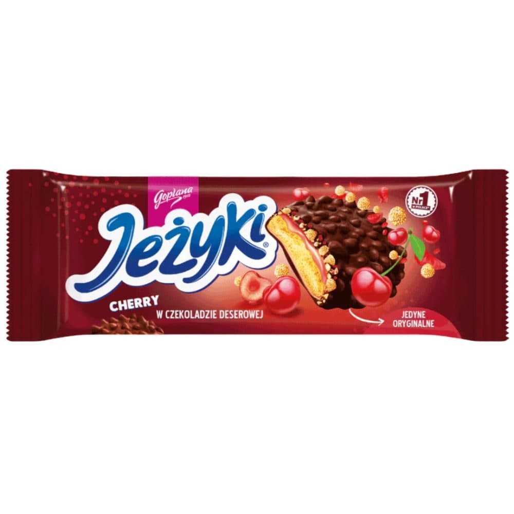 Biscoito Goplana Jezyki Cherry
