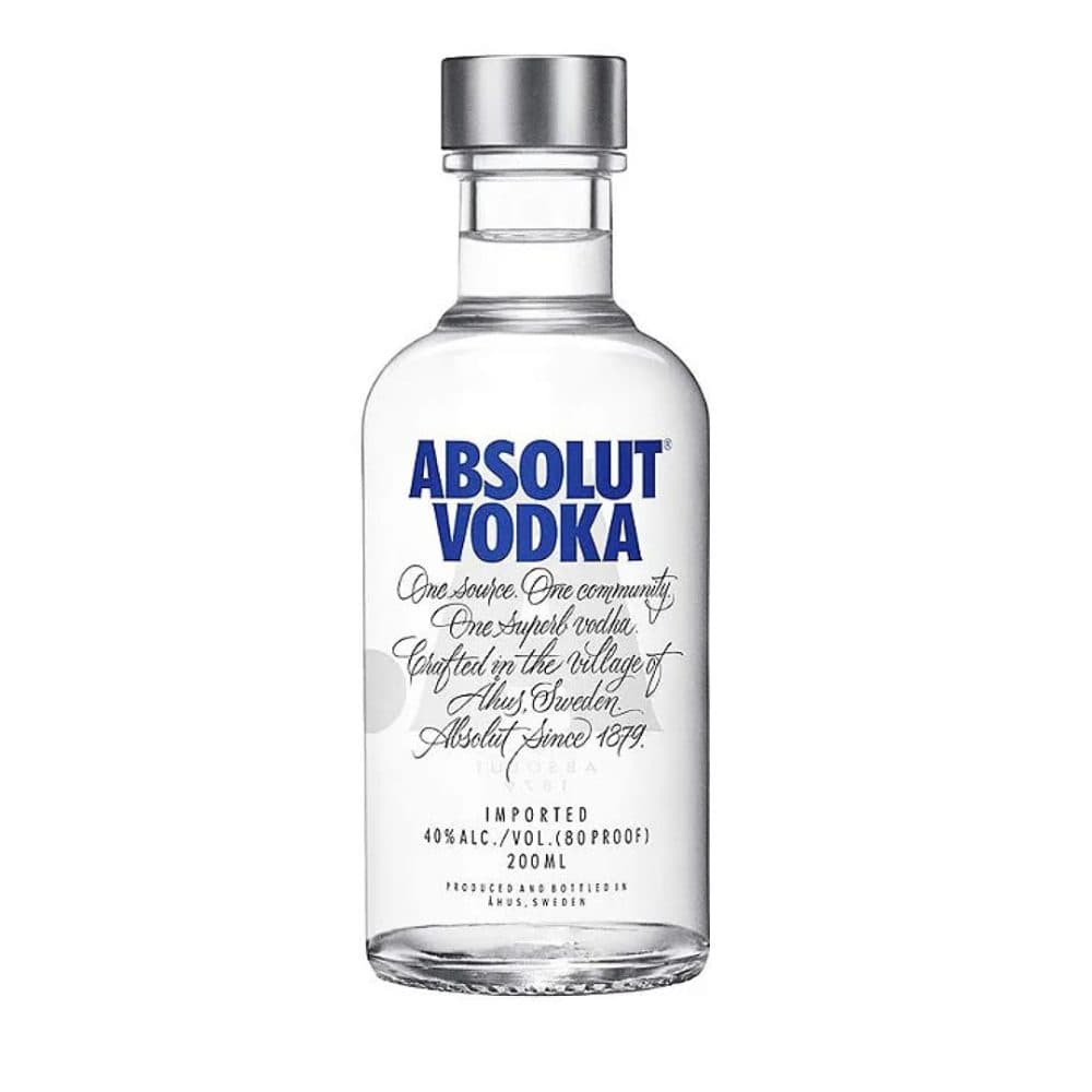 Absolut Beb Vodka Mini 40 Alcohol 200ML