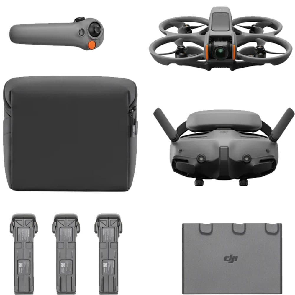 DJI Drone Avata 2 Fly More Combo Three Battery