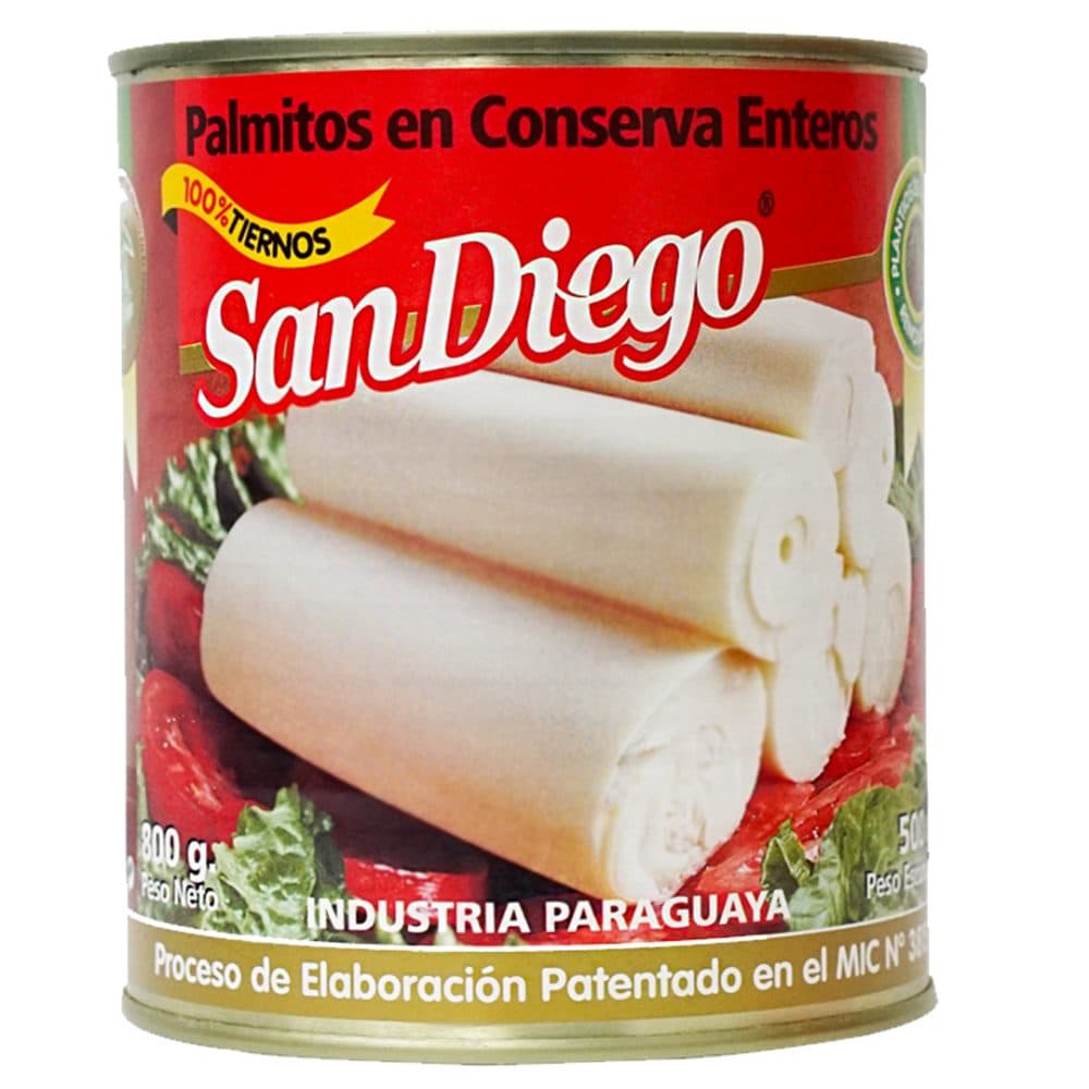 Palmitos San Diego Enteros 800G Lata