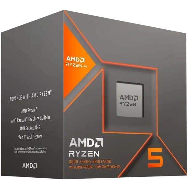 AMD Cpu AM5 Ryzen R5 8500G Cooler Video