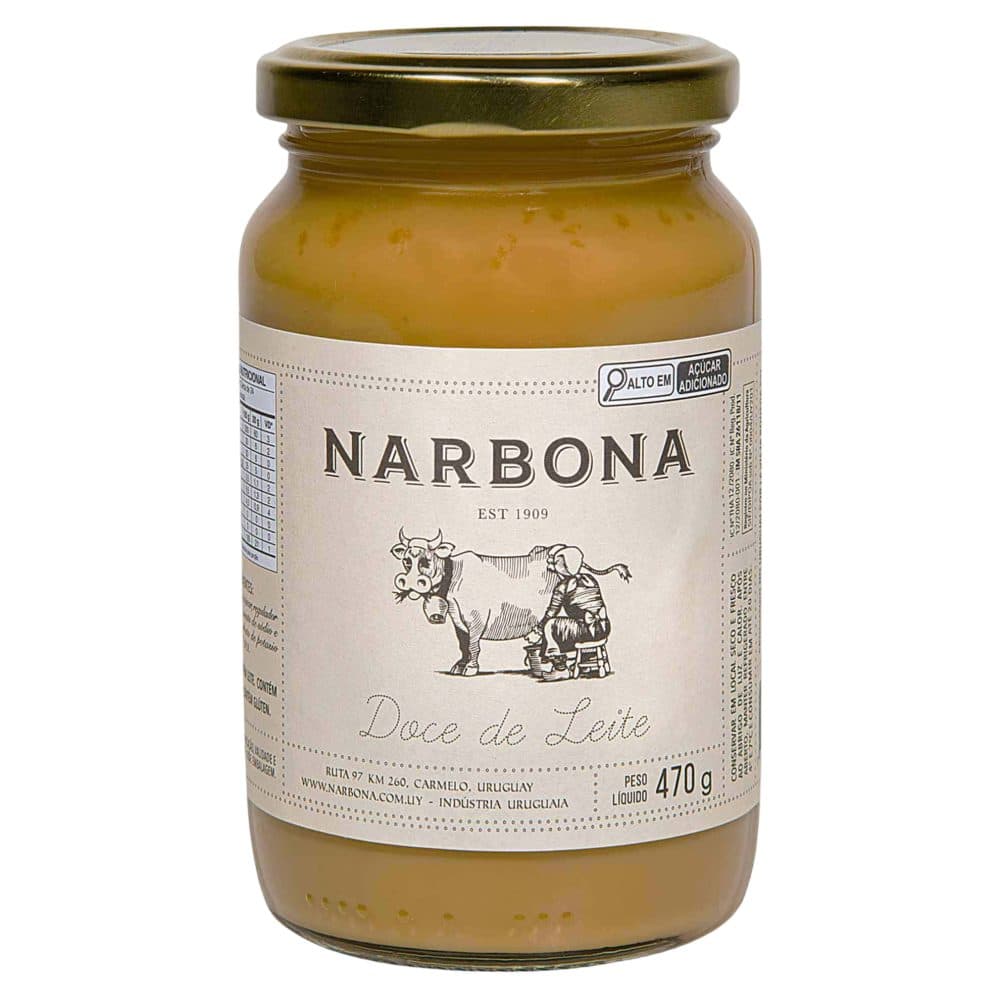 Doce De Leite Narbona Pote Vidrio 470G