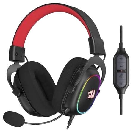 Fone Microfone Redragon Zeus RGB