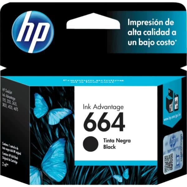 HP Cartucho 664 Sem
