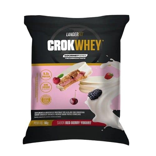 Alfajor Crokwhey Berry Yogur