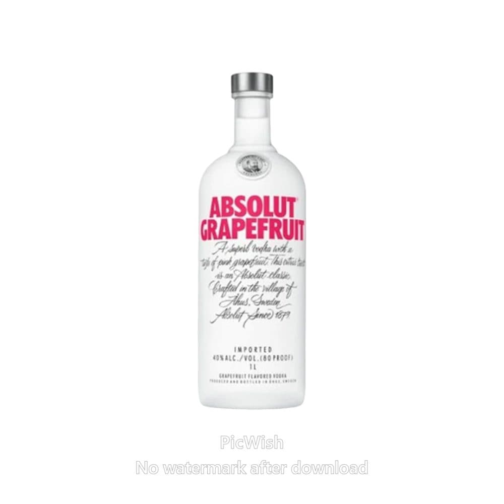 Absolut Beb Vodka Grapefruit 1LT