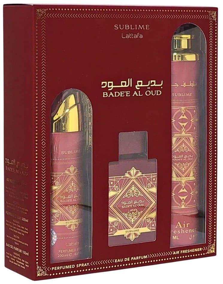 Lattafa Kit Badee Al Oud Sublime Deo Spray 100ML