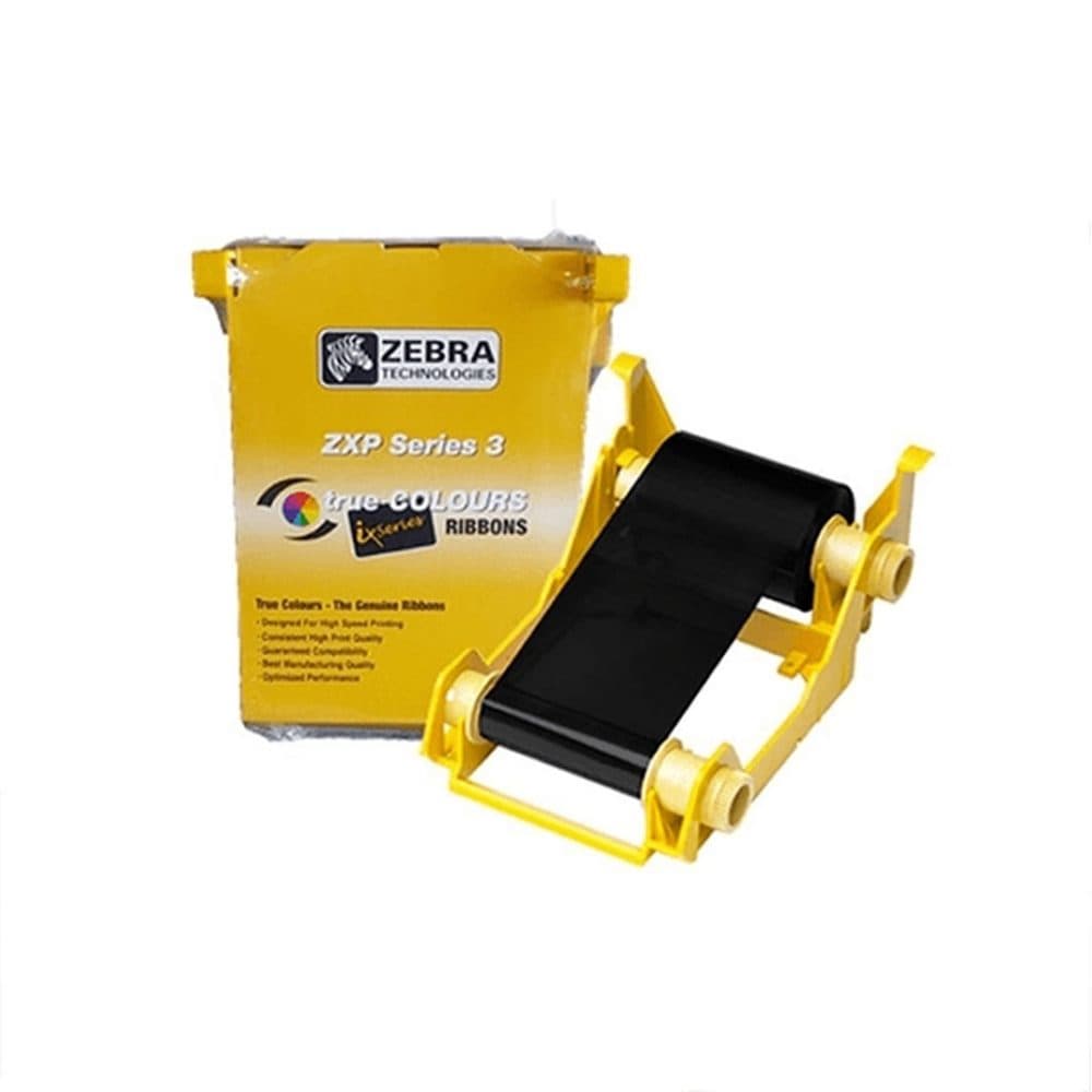 Cinta Monocromatico Ribbon Zebra Para Zxp Series 3