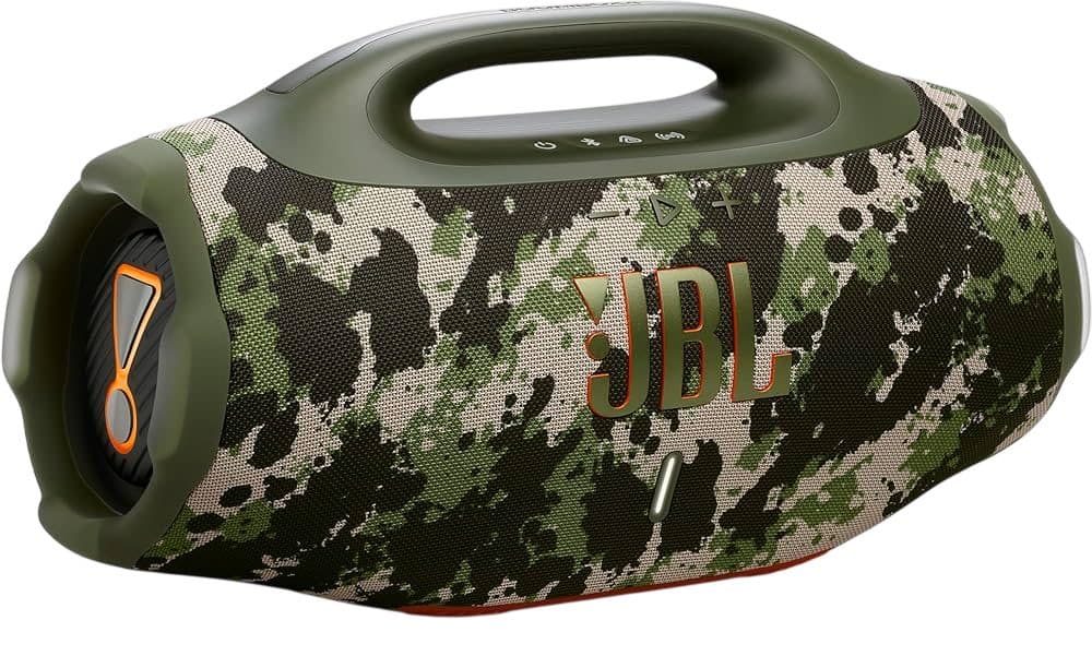 JBL Speaker Boombox 4 Splashproof Camuflado