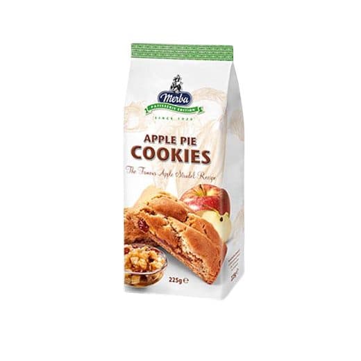 Apple Biscoito Merba Pie 225G