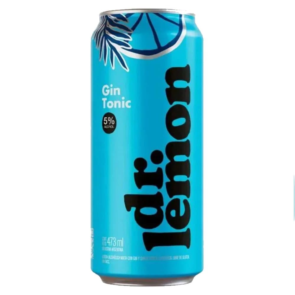 Beb Gin Arg Dr Lemon Tonic 5 Lata 473ML
