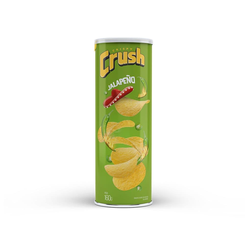 Batata Crispy Crush Jalapeno 100G