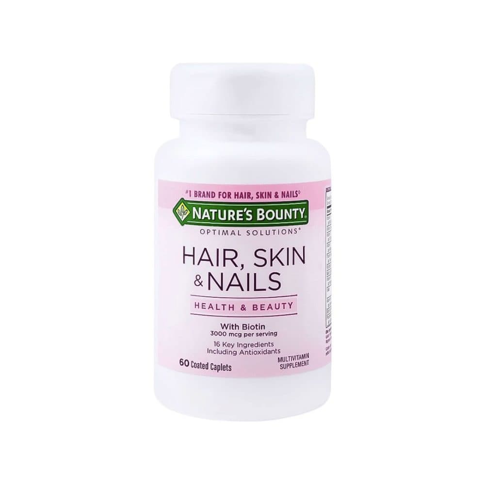 Vitamina Nature Bounty Hair Skin Nails 60 Capsulas