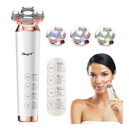 Massageador Facial Ems Rf 3 7V Tipo Verde