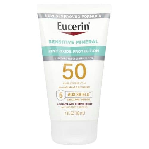 Protetor Solar Eucerin Sensitive Mineral Zinc Oxide 118ML
