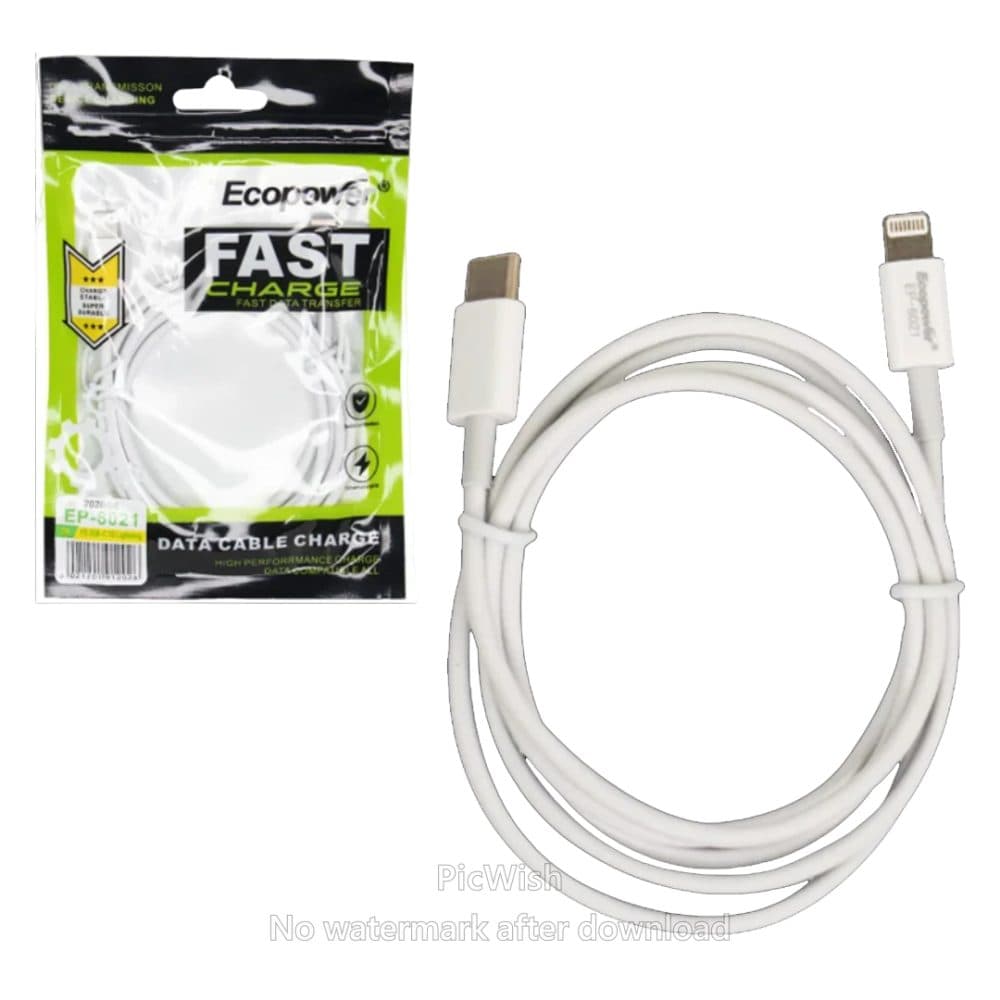Apple Cabo Type Ecopower iPhone 1M 3A