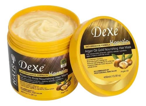 Mascara Dexe Keratin Argan Oil 450ML