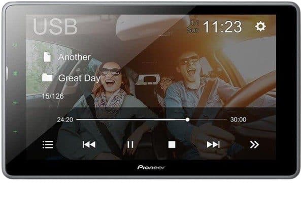 Pioneer Central Multimidia Carplay Spotify