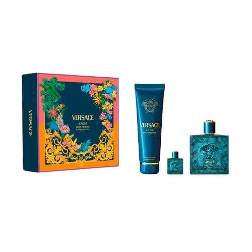 Versace Eros Kit 5ML Showe Gel 100ML EDT