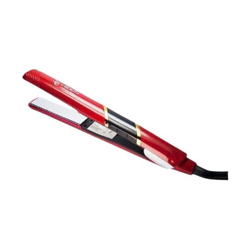 Prancha Vbeauty Pure Titanium Pro Vermelho Bivolt