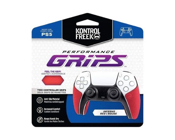 Sony PS5 Borracha Kontrolfreek Performance Grips Inferno