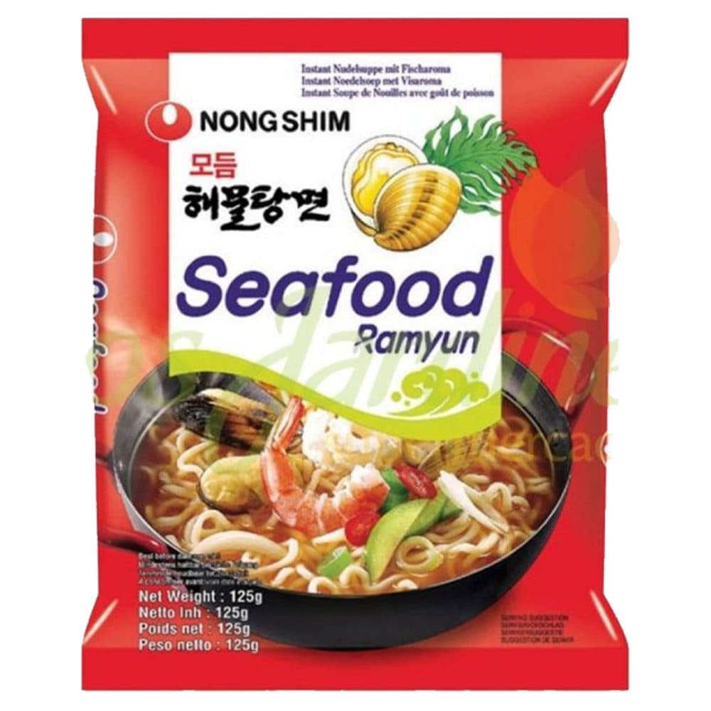 Ramen Nongushim Seafood Ramyun Frutos Do Mar 125G