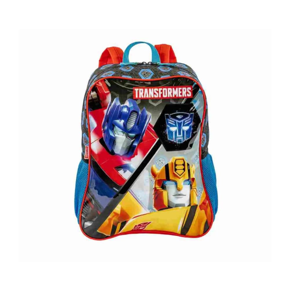 Mochila Sestini Transformers Cybertron Colorido
