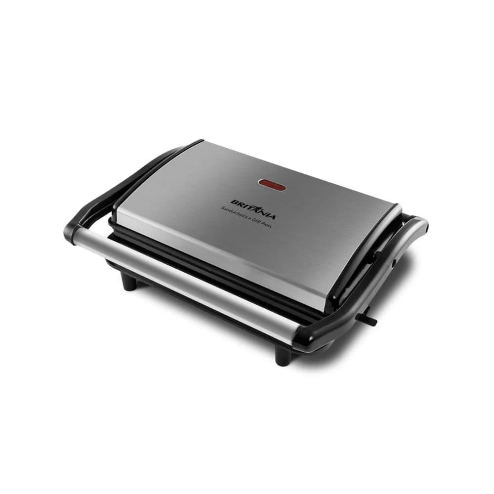 Britânia Grill Press Inox