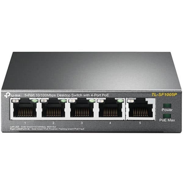 Nintendo Hub Switch 5P Tp Link Poe