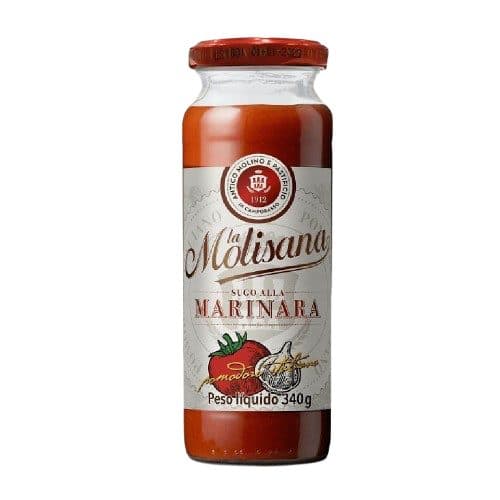 Molho De Tomate La Molisana Marinara Pote Vidrio 340G