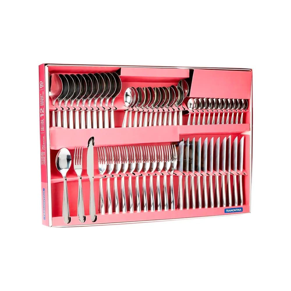Tramontina Conjunto Faqueiro Talheres Inox 60P