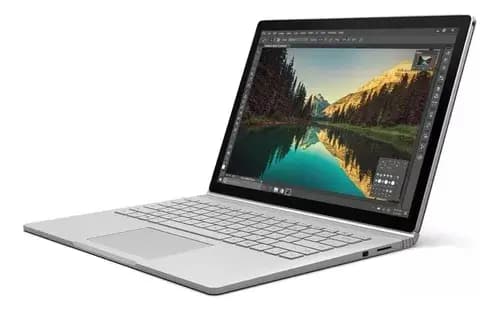 Microsoft Surface Book I5 6300U W10PRO Silve 256GB 8GB