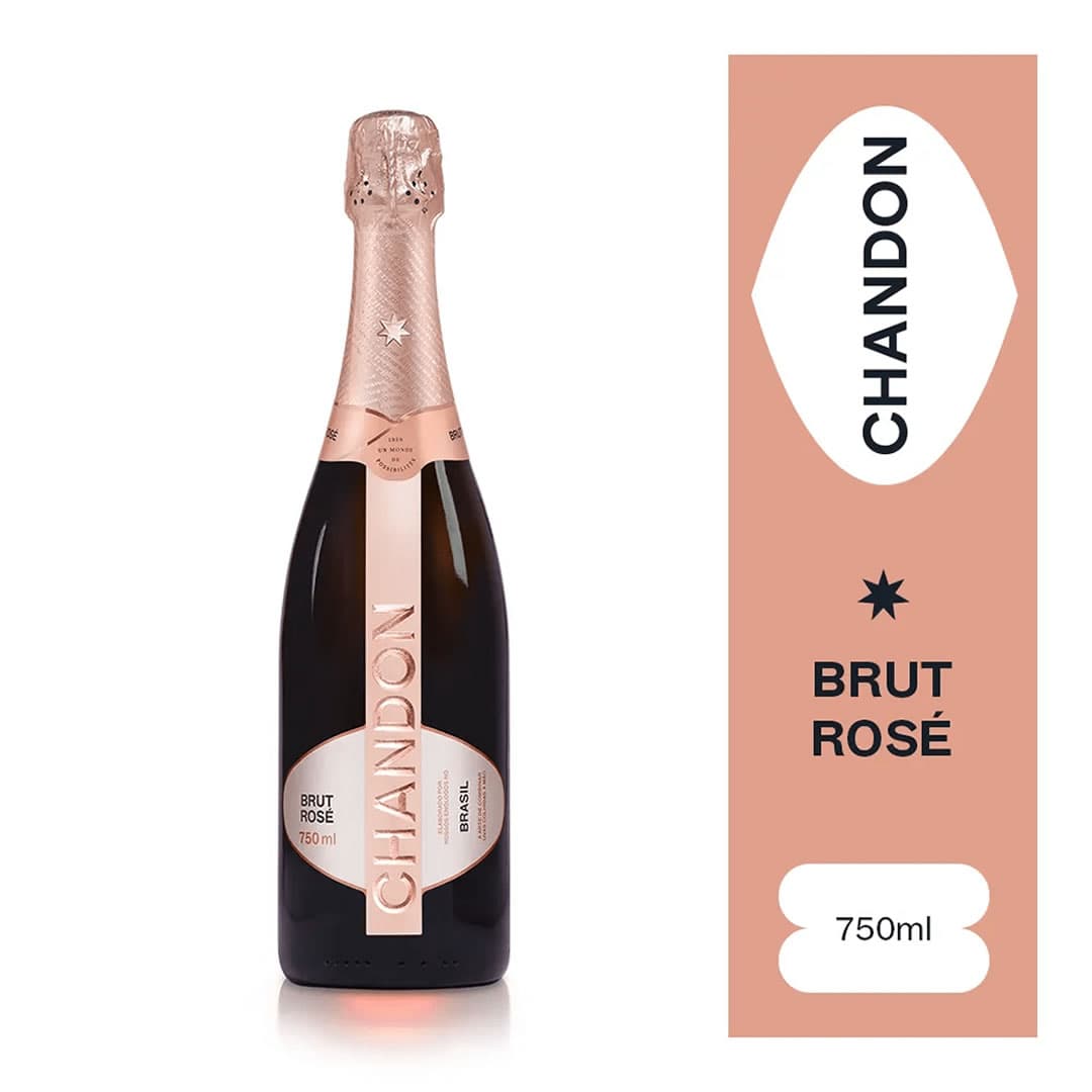 ESPUMANTE CHANDON BRUT ROSE 750ML
